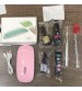 Poly gel Nail Kit with UV Led Lamp – Quick Building Polygel Extension Nail Kit